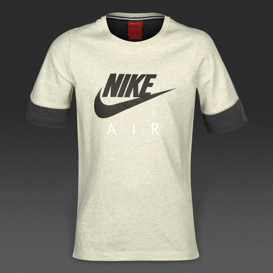 Nike Jersey Short-Sleeve Top Oatmeal Heather/Anthracite/Black for Boys